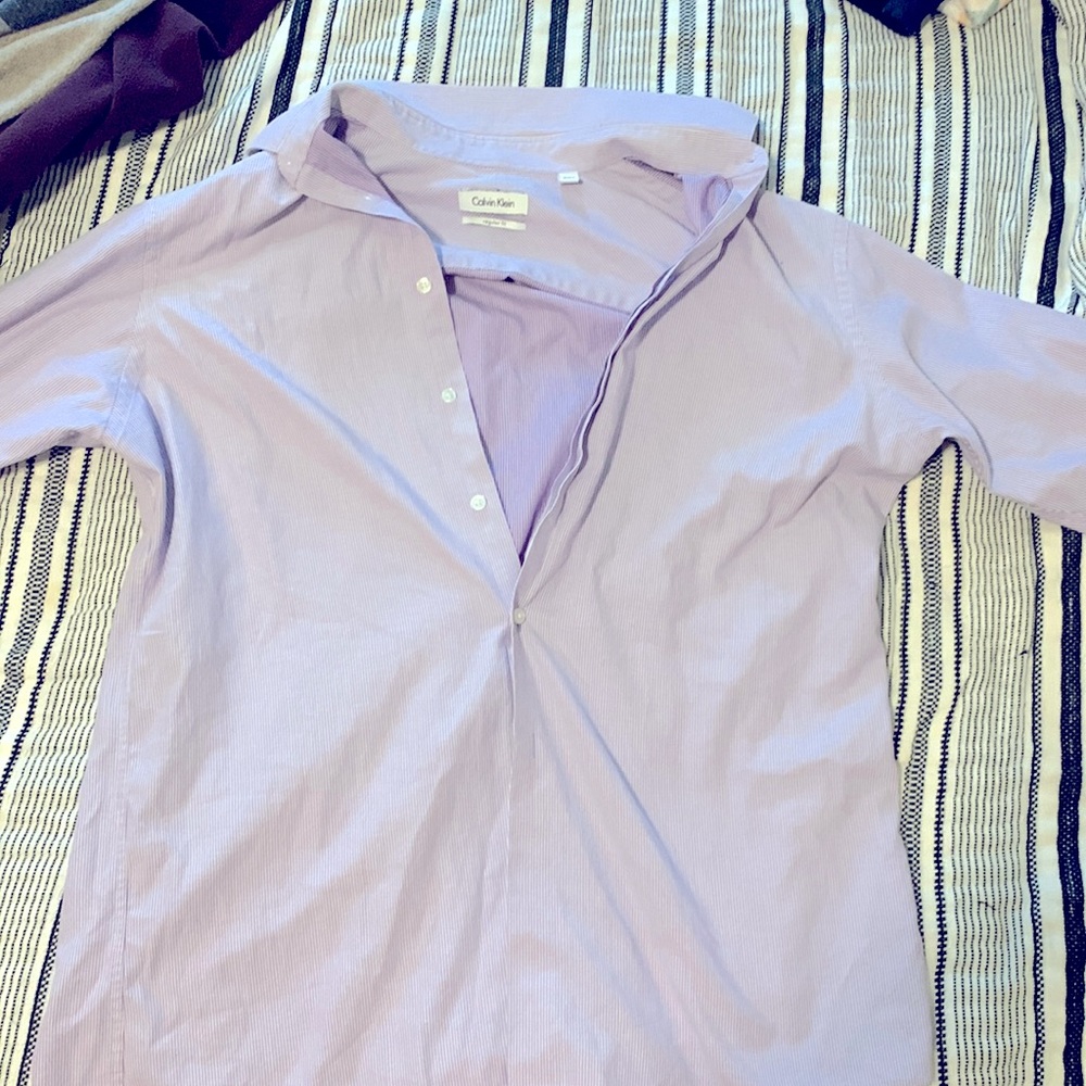 Calvin Klein Long Sleeve Button Down